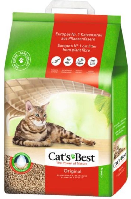 Cat's best 40L - Pip & Pepper by Dierenspeciaalzaak Huysmans