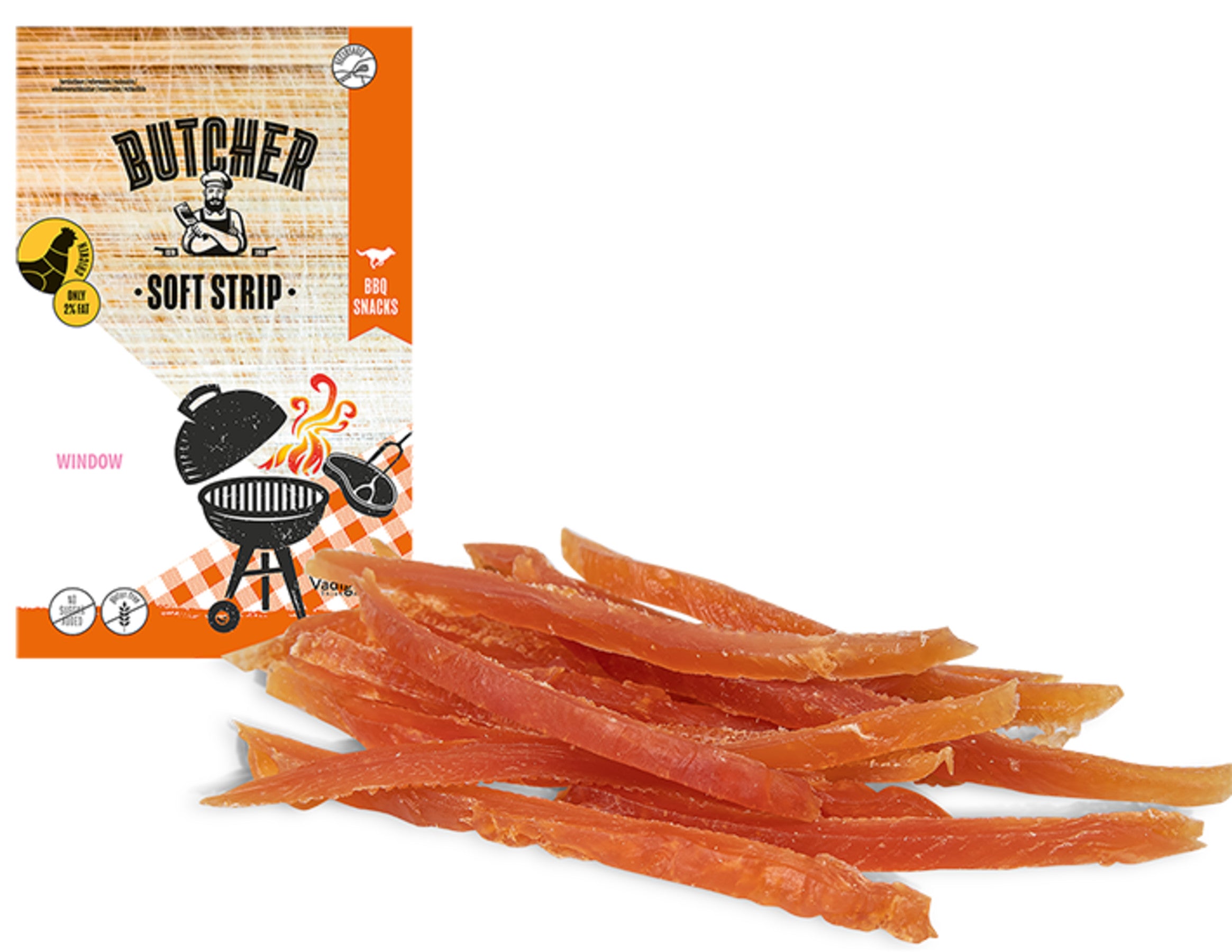 Chicken soft stip 70g - Pip & Pepper by Dierenspeciaalzaak Huysmans