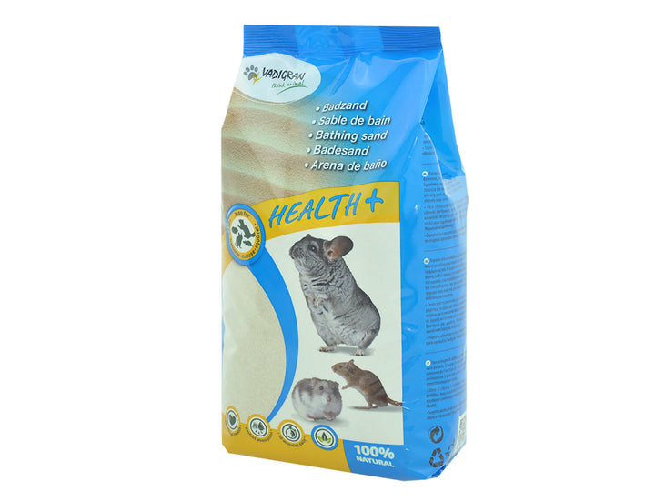 Chinchilla badzand 2 kg - Pip & Pepper by Dierenspeciaalzaak Huysmans