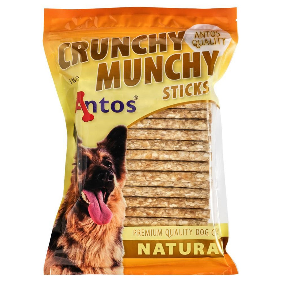 Crunchy munchy sticks naturel1kg - Pip & Pepper by Dierenspeciaalzaak Huysmans