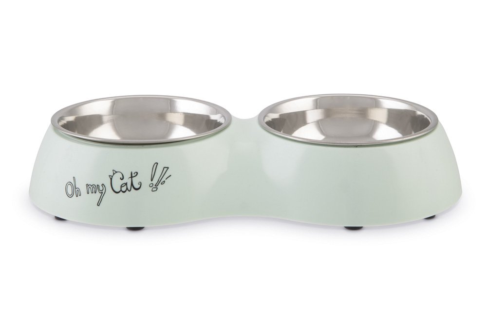 Diner cat bowl mint Oh my cat! - Pip & Pepper by Dierenspeciaalzaak Huysmans