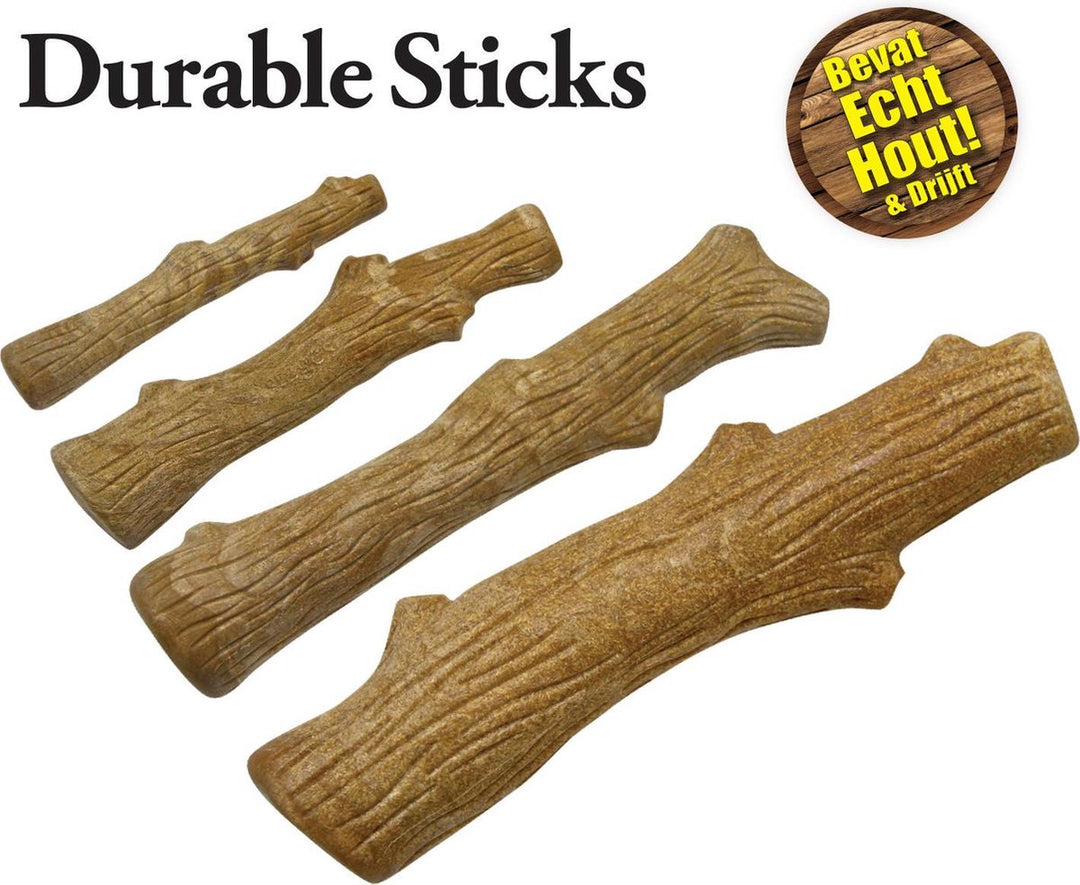 Durable stick dogwood stick medium - Pip & Pepper by Dierenspeciaalzaak Huysmans