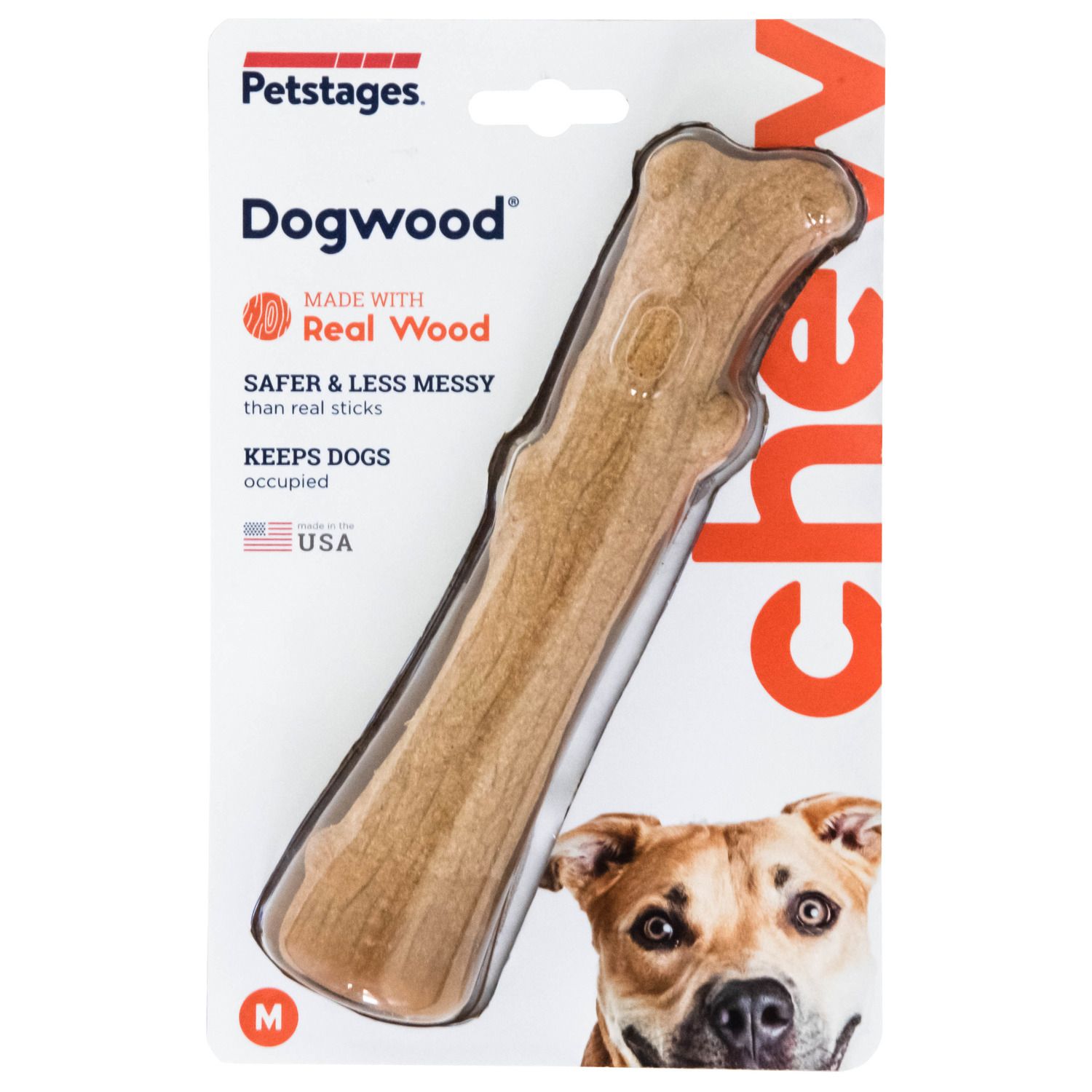 Durable stick dogwood stick medium - Pip & Pepper by Dierenspeciaalzaak Huysmans