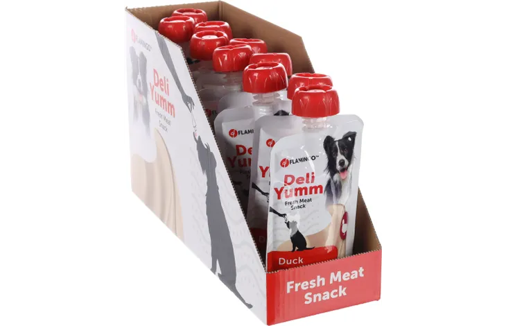 Deli Yumm fresh meat eend 90g - Pip & Pepper by Dierenspeciaalzaak Huysmans