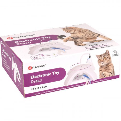 Kattenspeelgoed draco electronic toy - Pip & Pepper by Dierenspeciaalzaak Huysmans