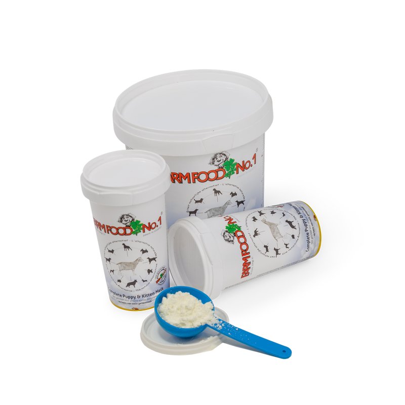 Farm Food puppymelk  No.1 500gr - Pip & Pepper by Dierenspeciaalzaak Huysmans