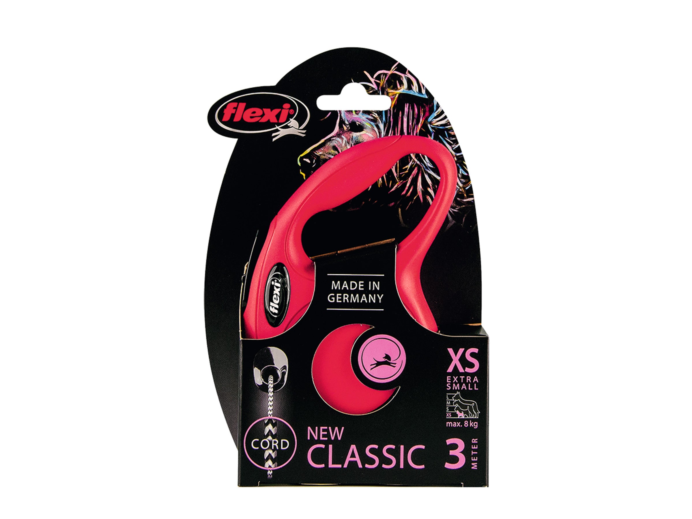 Flexi new classic XS koord 3 meter - Pip & Pepper by Dierenspeciaalzaak Huysmans