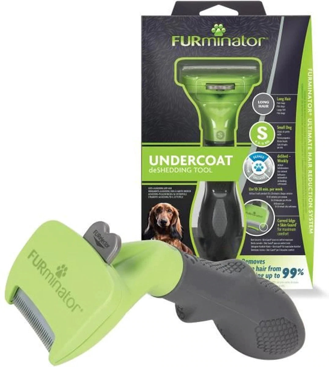 Furminator S lang haar - Pip & Pepper by Dierenspeciaalzaak Huysmans