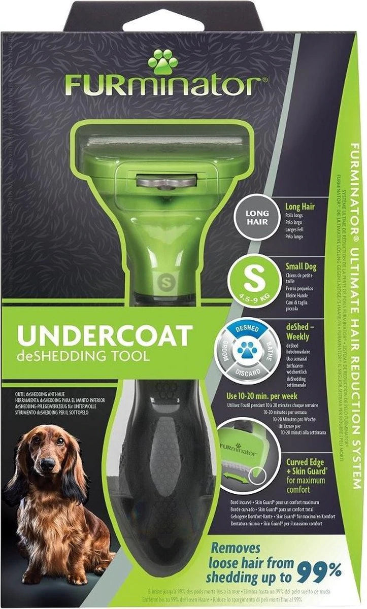 Furminator S lang haar - Pip & Pepper by Dierenspeciaalzaak Huysmans