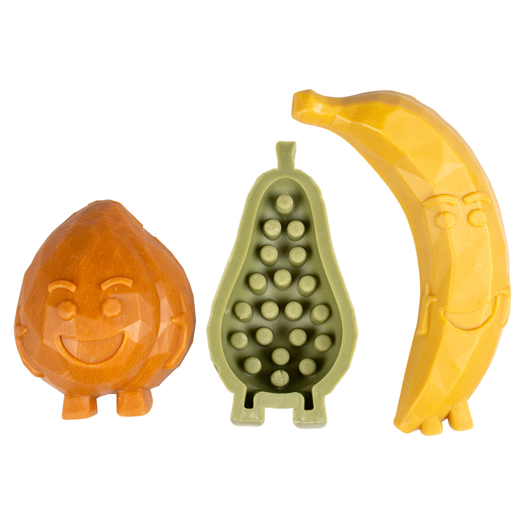 Garden bites fruity friends S 7cm 1stuk - Pip & Pepper by Dierenspeciaalzaak Huysmans