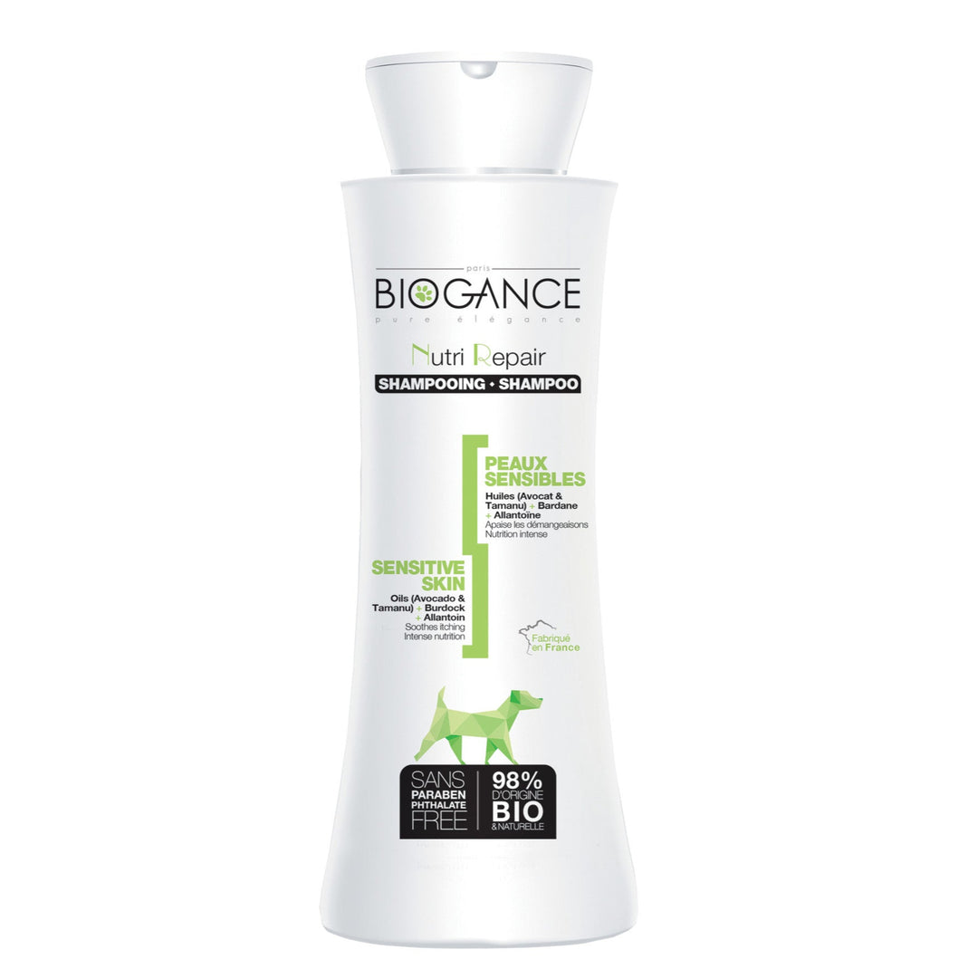 BIOGANCE gevoelige huid shampoo 250ml - Pip & Pepper by Dierenspeciaalzaak Huysmans