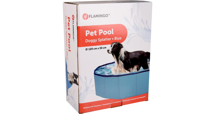 Zwembad Doggy splatter M 120x30cm - Pip & Pepper by Dierenspeciaalzaak Huysmans