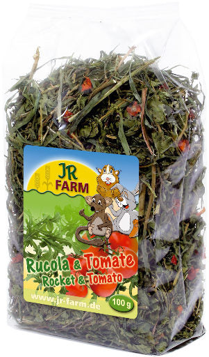 JR farm rucola en tomaat kruiden 100gr - Pip & Pepper by Dierenspeciaalzaak Huysmans
