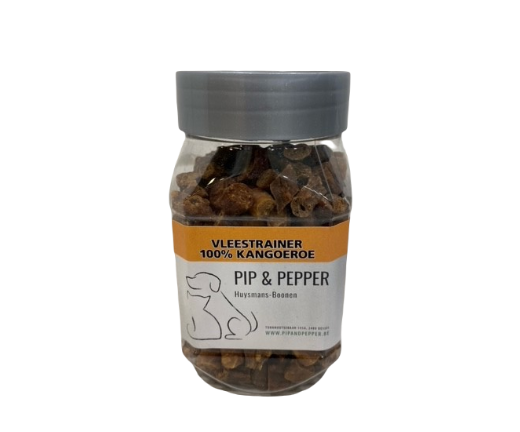 Vleestrainers kangoeroe 175gr - Pip & Pepper by Dierenspeciaalzaak Huysmans