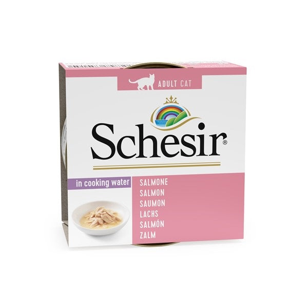 Schesir 85gr zalm natuur - Pip & Pepper by Dierenspeciaalzaak Huysmans