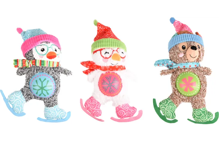 Kerstknuffel met piep 1st - Pip & Pepper by Dierenspeciaalzaak Huysmans