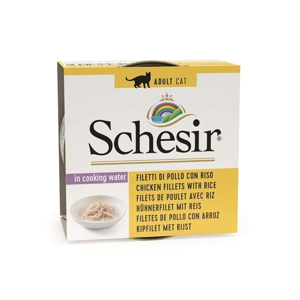 Schesir 85gr kipfilet en rijst - Pip & Pepper by Dierenspeciaalzaak Huysmans