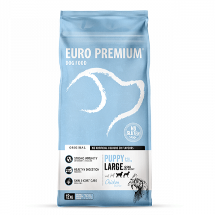 Europremium large puppy chicken & rice - Pip & Pepper by Dierenspeciaalzaak Huysmans