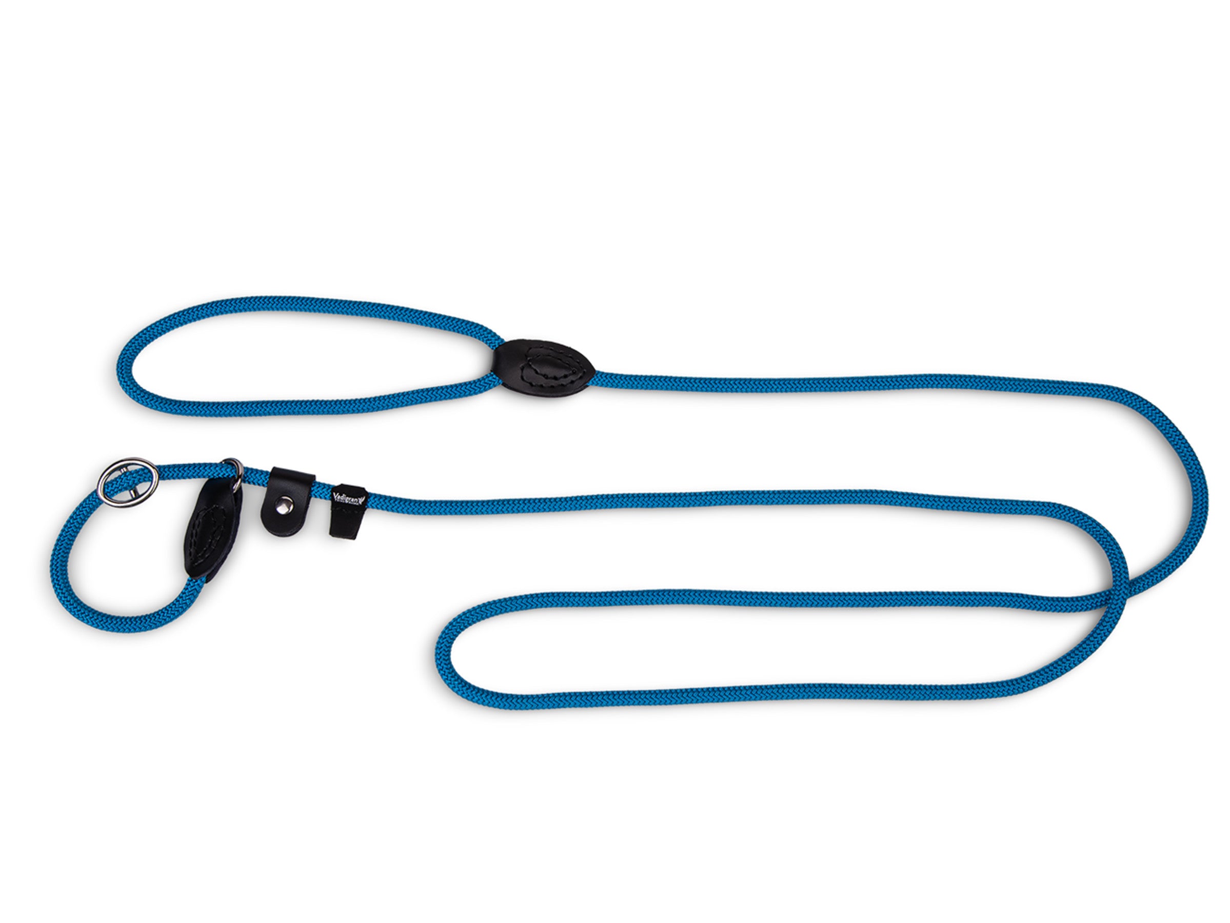 Lasso classic nylon turquoise S 170 cm x 6mm - Pip & Pepper by Dierenspeciaalzaak Huysmans