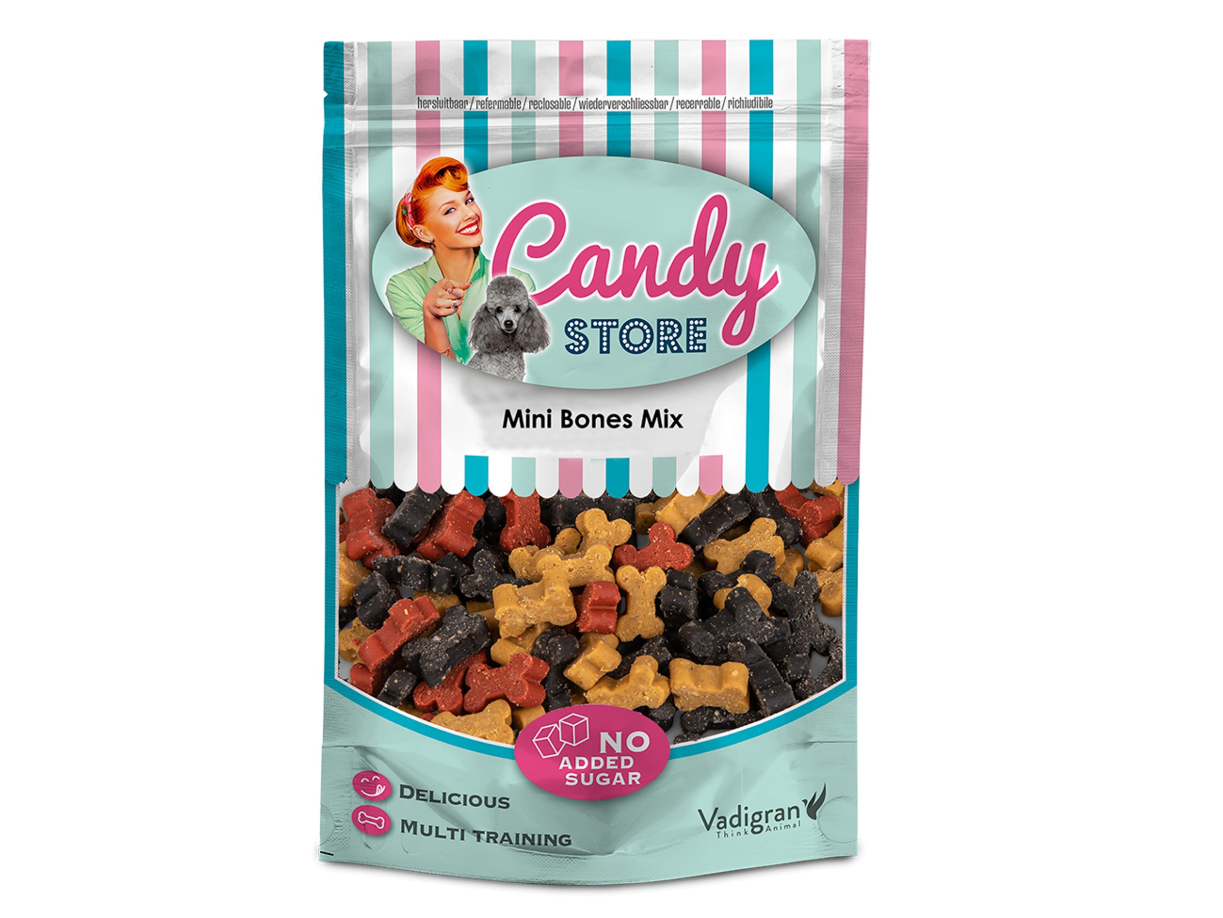Candy Mini Bones Mix 180g - Pip & Pepper by Dierenspeciaalzaak Huysmans