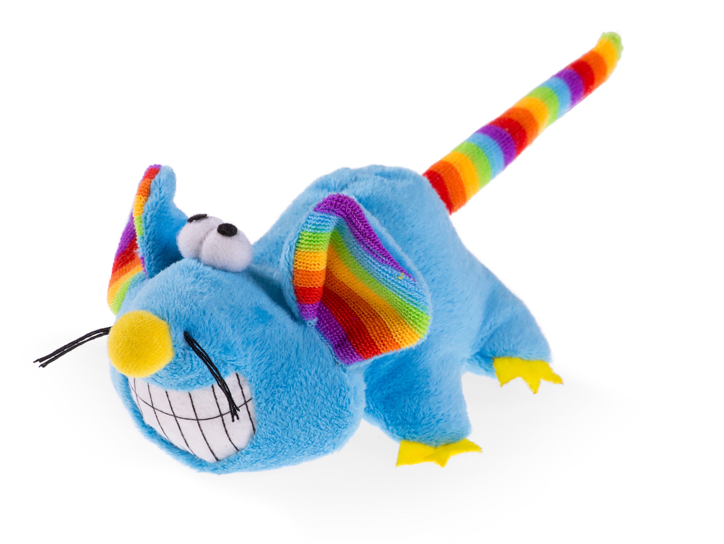 pluche muis blauw 14cm - Pip & Pepper by Dierenspeciaalzaak Huysmans