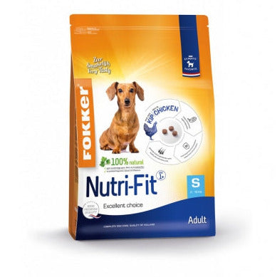 Fokker Nutri-Fit S 2,5kg - Pip & Pepper by Dierenspeciaalzaak Huysmans