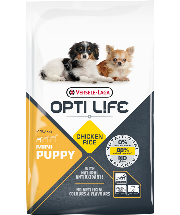 Opti Life puppy mini 2.5kg - Pip & Pepper by Dierenspeciaalzaak Huysmans