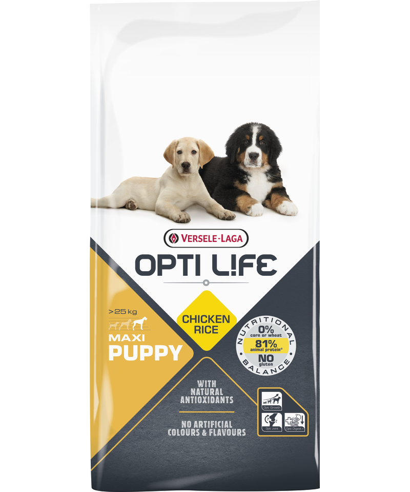 Opti Life puppy maxi 12,5kg - Pip & Pepper by Dierenspeciaalzaak Huysmans