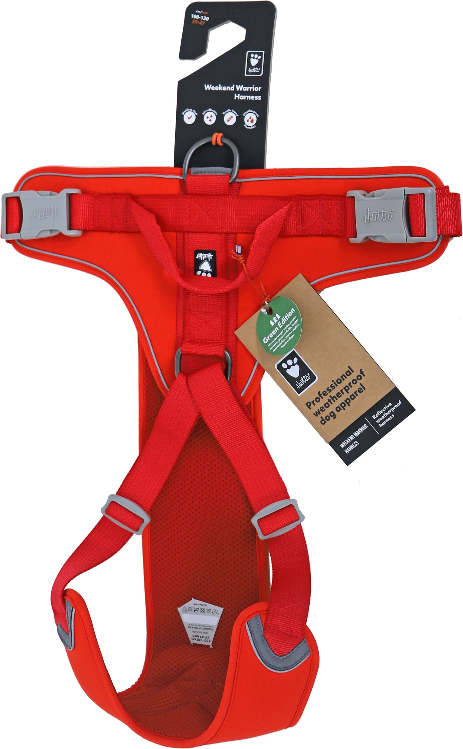 Hurtta weekend warrior eco harnas rosehip - Pip & Pepper by Dierenspeciaalzaak Huysmans