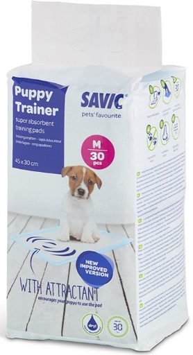 Savic puppy trainer pads M  30st  45x30 - Pip & Pepper by Dierenspeciaalzaak Huysmans