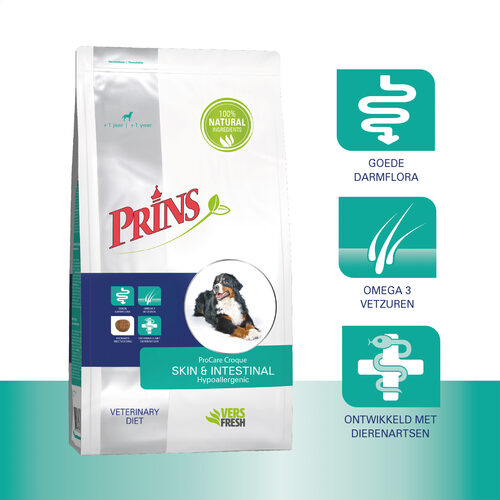 Prins ProCare dieet skin en intestinal hypoallergic - Pip & Pepper by Dierenspeciaalzaak Huysmans