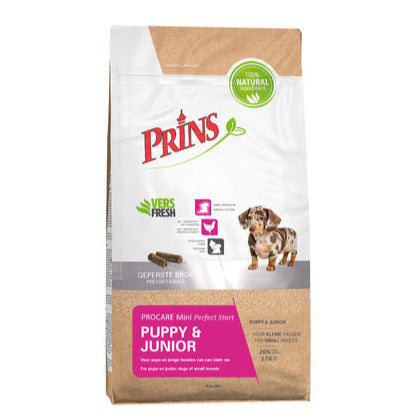 Prins ProCare mini perfect start puppy&junior 3kg - Pip & Pepper by Dierenspeciaalzaak Huysmans