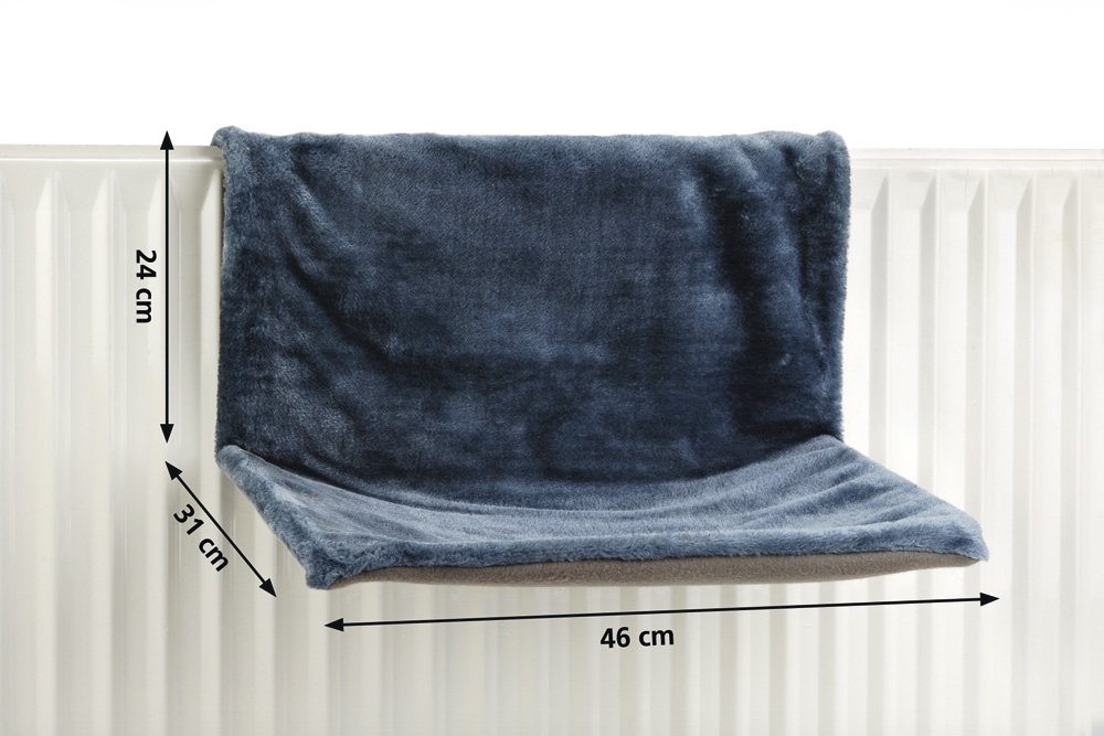 Kattenhangmat sleepy blauw - Pip & Pepper by Dierenspeciaalzaak Huysmans