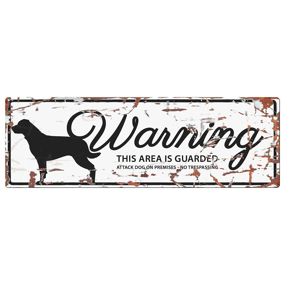 Waakbord Rottweiler 40x14cm - Pip & Pepper by Dierenspeciaalzaak Huysmans