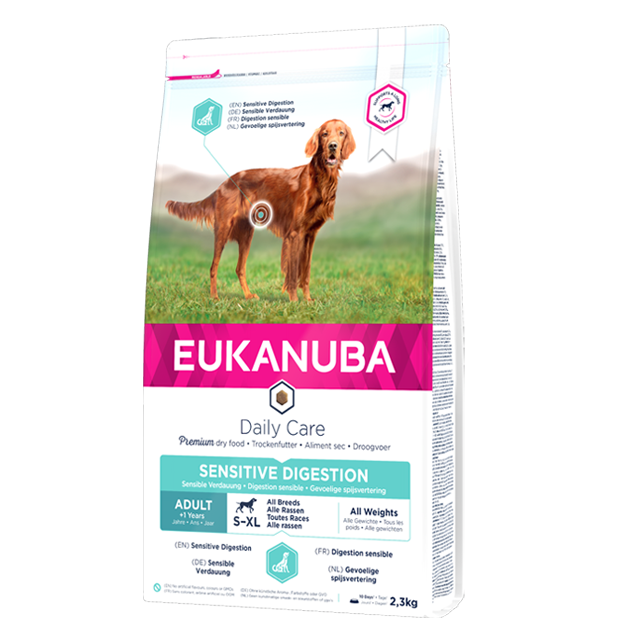 Eukanuba daily care sensitive digestion - Pip & Pepper by Dierenspeciaalzaak Huysmans
