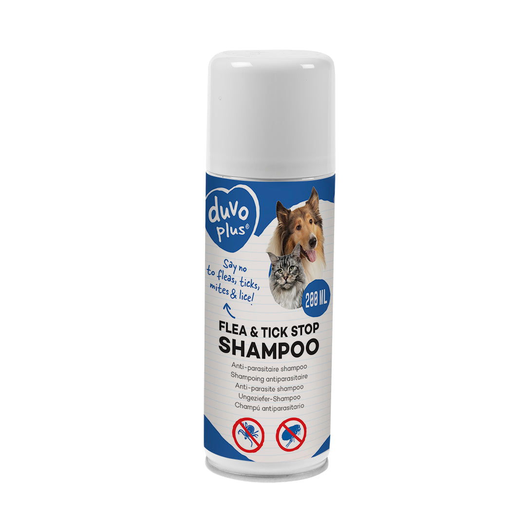 Vlo & teek anti-parasitaire shampoo 200ml - Pip & Pepper by Dierenspeciaalzaak Huysmans
