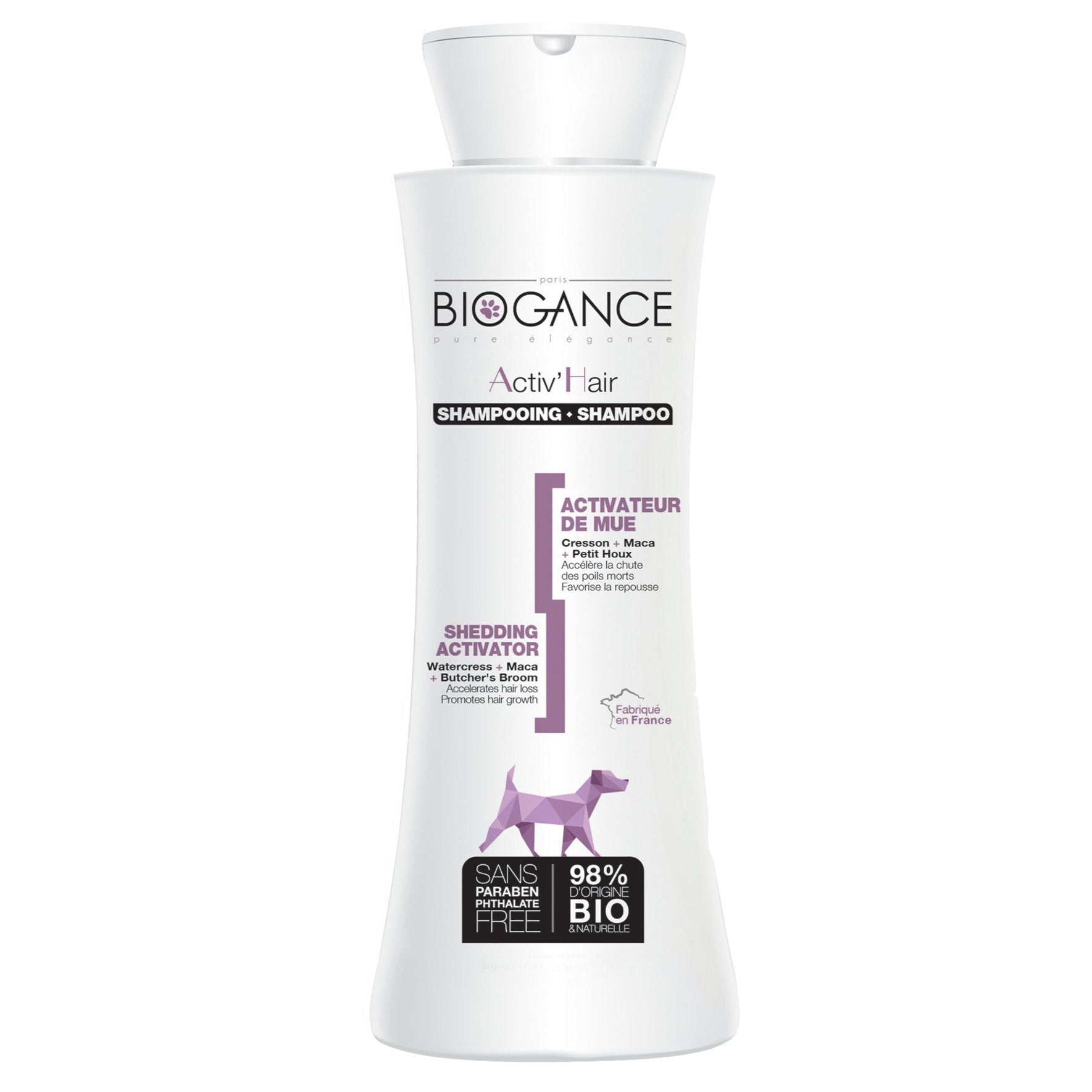 BIOGANCE rui-activatie shampoo 250ml - Pip & Pepper by Dierenspeciaalzaak Huysmans