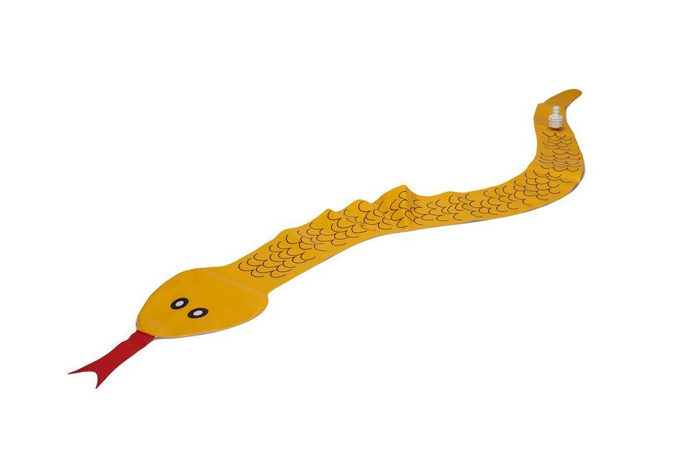 Splashy snake geel tuinslang zomerspeelgoed
