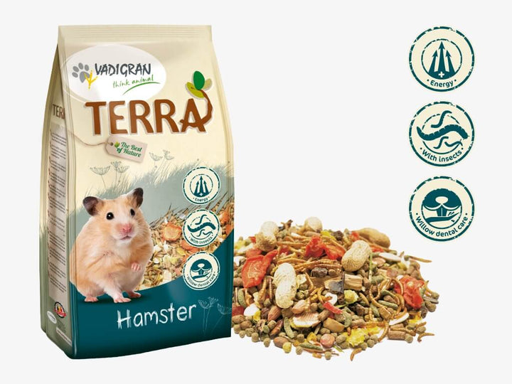 TERRA Hamster 700 Gr - Pip & Pepper by Dierenspeciaalzaak Huysmans