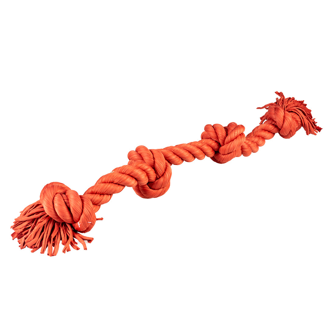 Sweater touw met 4 knopen rood - Pip & Pepper by Dierenspeciaalzaak Huysmans