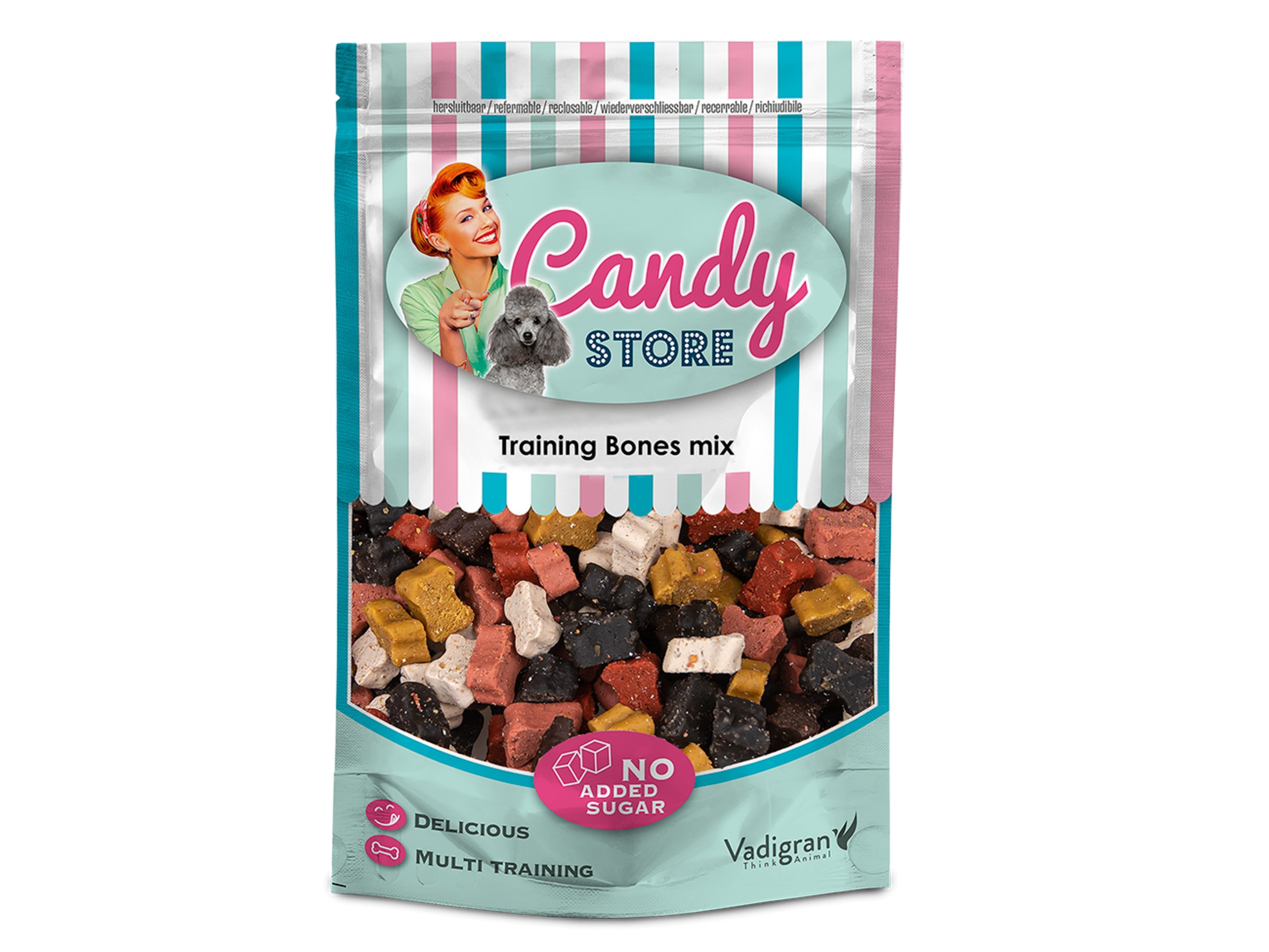 Candy Training Bones Mix 180g - Pip & Pepper by Dierenspeciaalzaak Huysmans