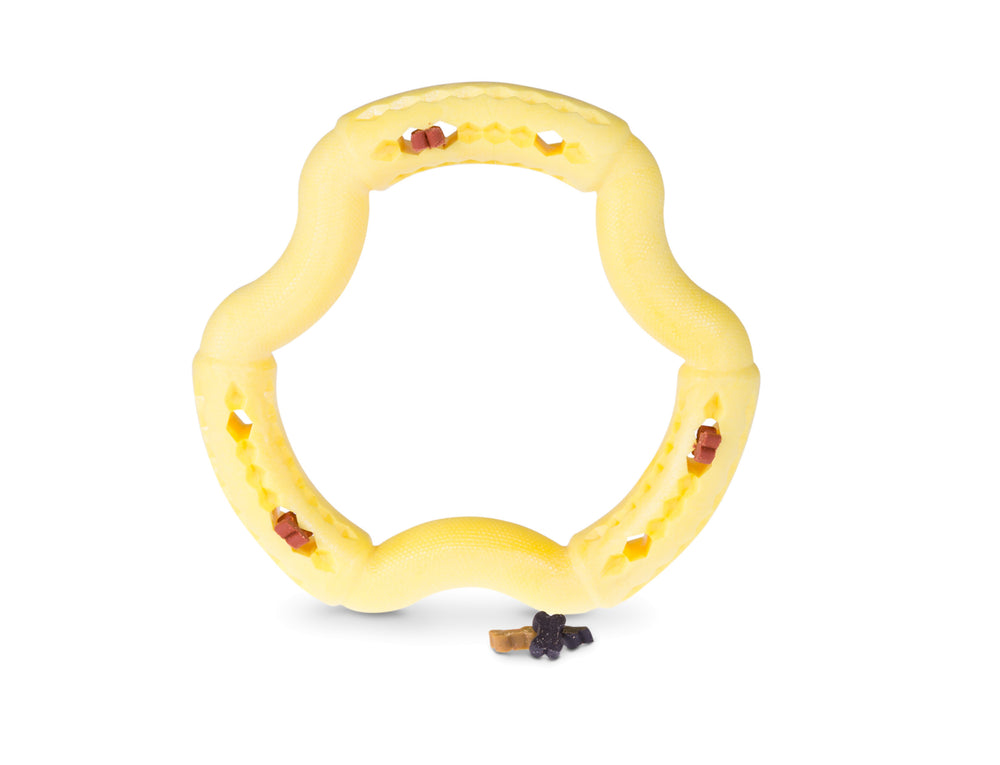 Vanille ring TPR 21 cm - Pip & Pepper by Dierenspeciaalzaak Huysmans