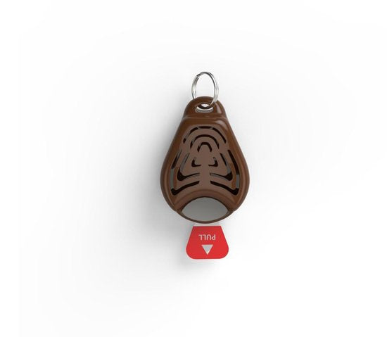 Tickless vlo en teek afweer ultrasonic bruin - Pip & Pepper by Dierenspeciaalzaak Huysmans