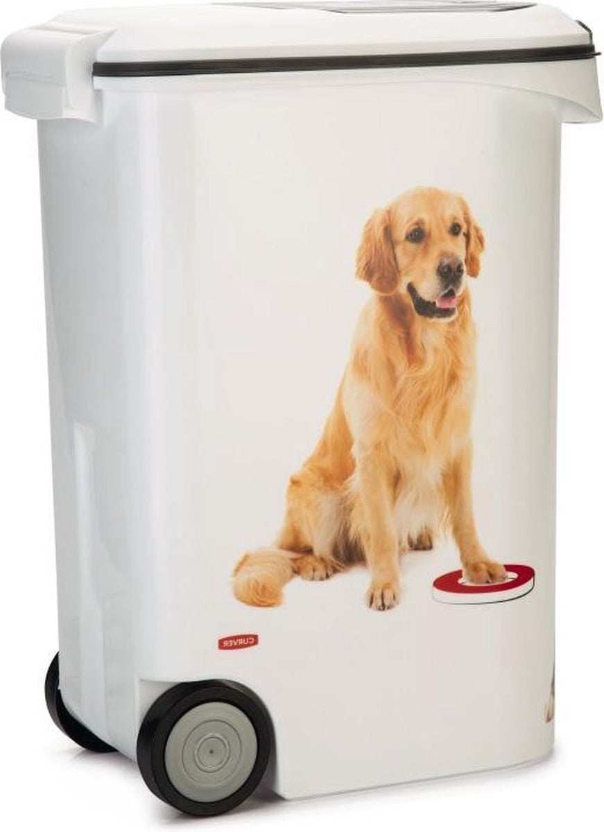 Curver voedselcontainer 54L - Pip & Pepper by Dierenspeciaalzaak Huysmans