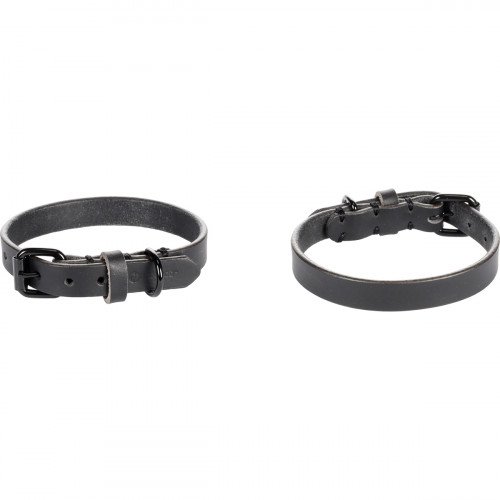 Halsband Leano leer zwart - Pip & Pepper by Dierenspeciaalzaak Huysmans